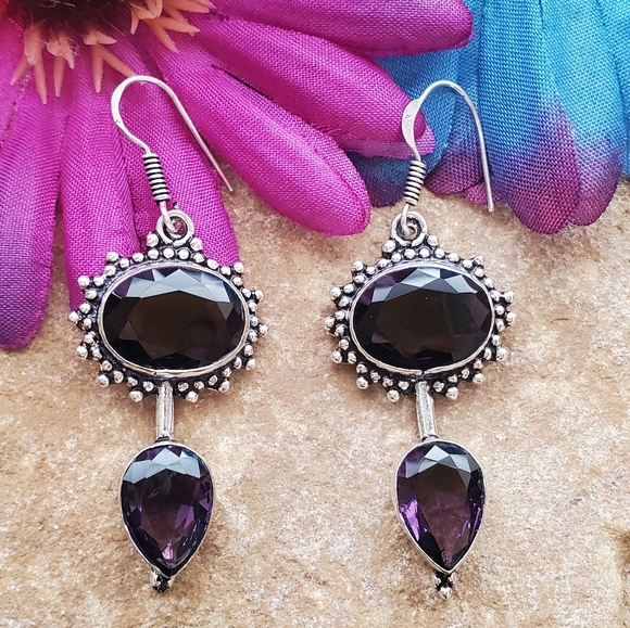 Jewelry - 💜 AMEYTHST EARRINGS